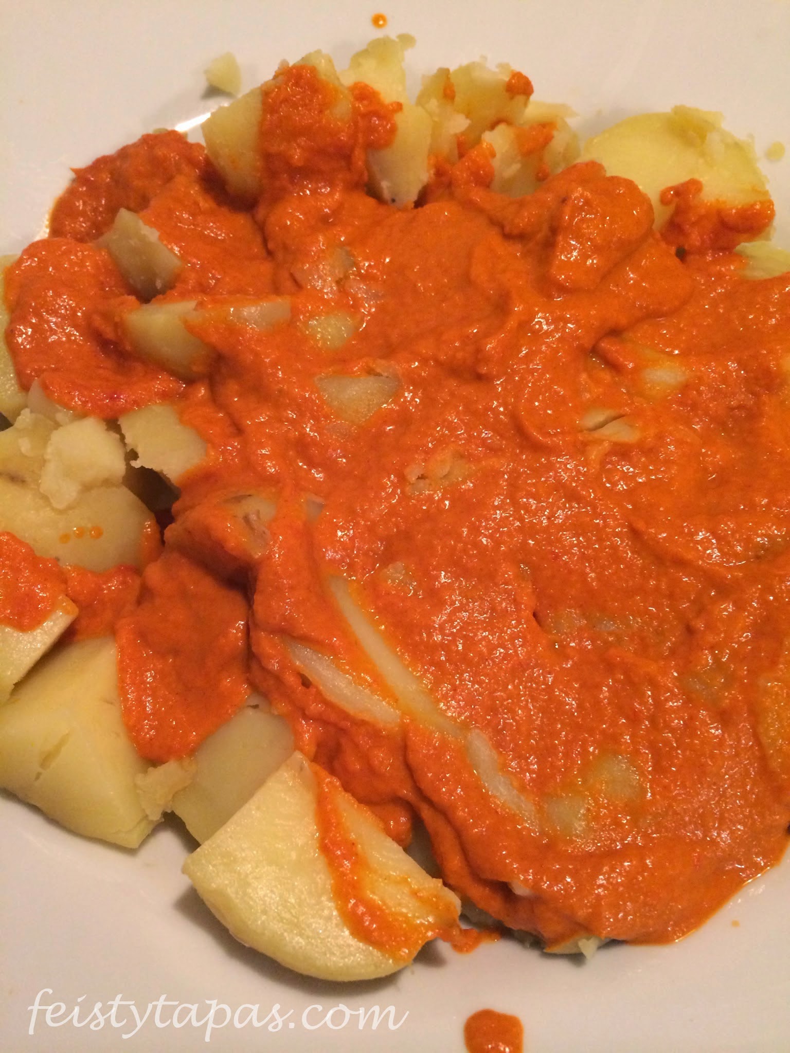 FEISTY TAPAS Patatas Bravas in the Thermomix (Recipe)