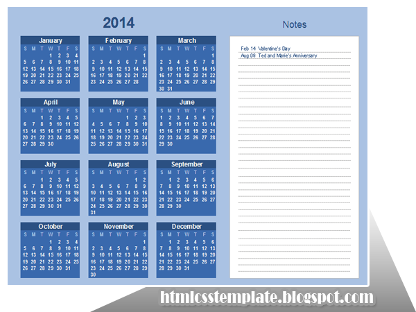 excel calendar template 2015