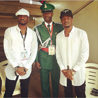 Photos: Psquare Share Photos From The Inauguration Today