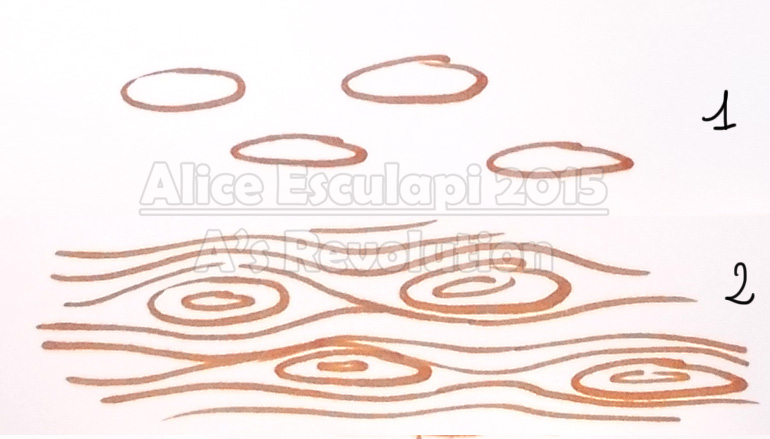 Copic Italia: Tutorial: Texture Legno