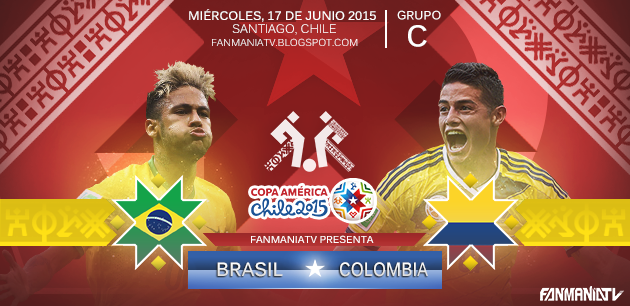 Brasil vs Colombia - Copa América 2015 Brasil-vs-Colombia