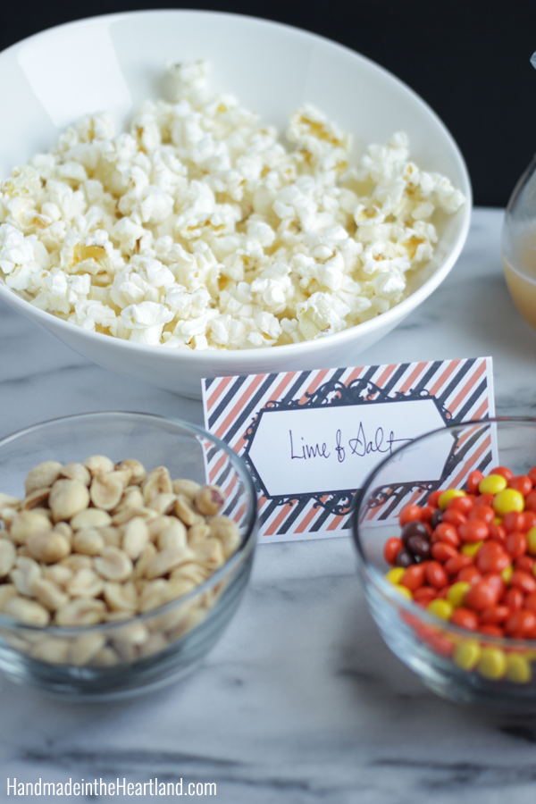 Fall Snacking: Popcorn Bar & Spiced Mexican Chocolate Sauce #SkinnyGirlSnacks #CollectiveBias