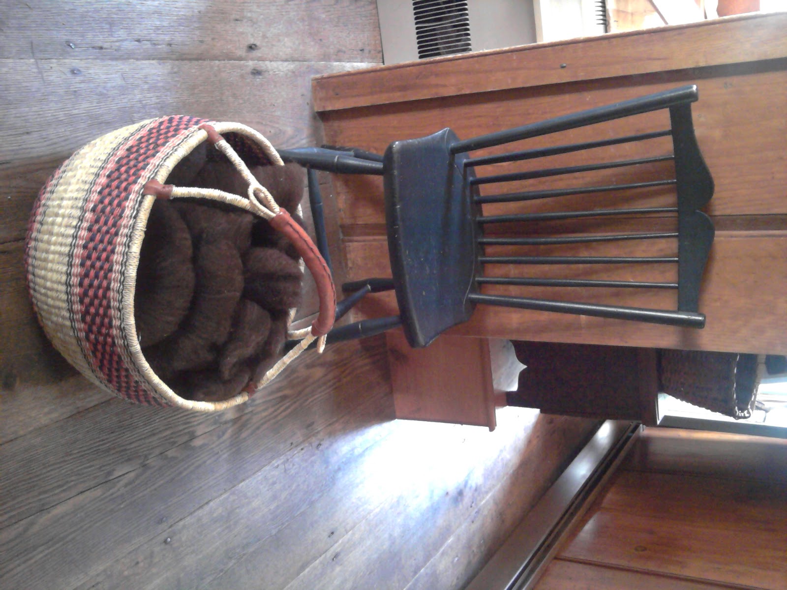 Huntington House Carding on the Carding Machine