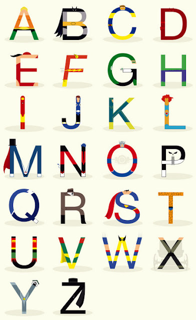 Super Hero Alphabet