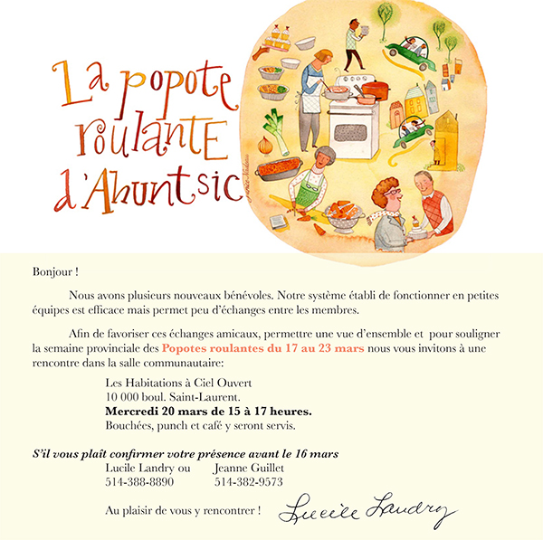 envoyer un message apres une rencontre