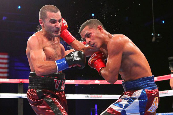 Darchinyan digs in hard for the decision over Del Valle