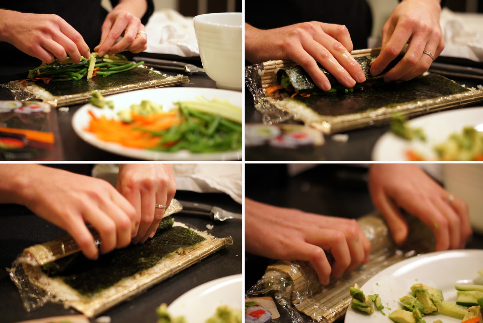 Sutton Grace: vegetable sushi roll