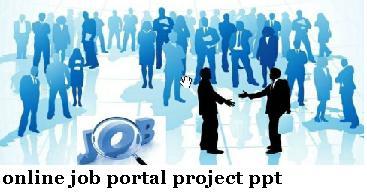 Online Job Portal Project Ppt