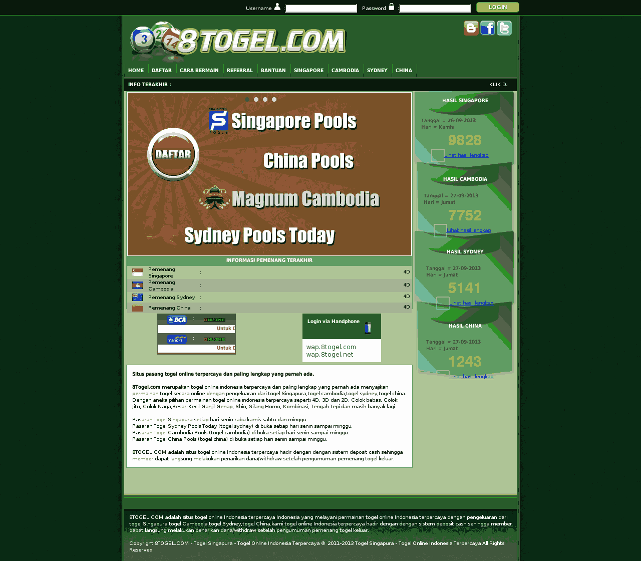 Script Website Togel Online Script Web Togel 4 Pasaran