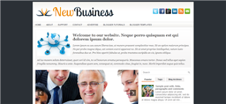 New Business Blogger Template
