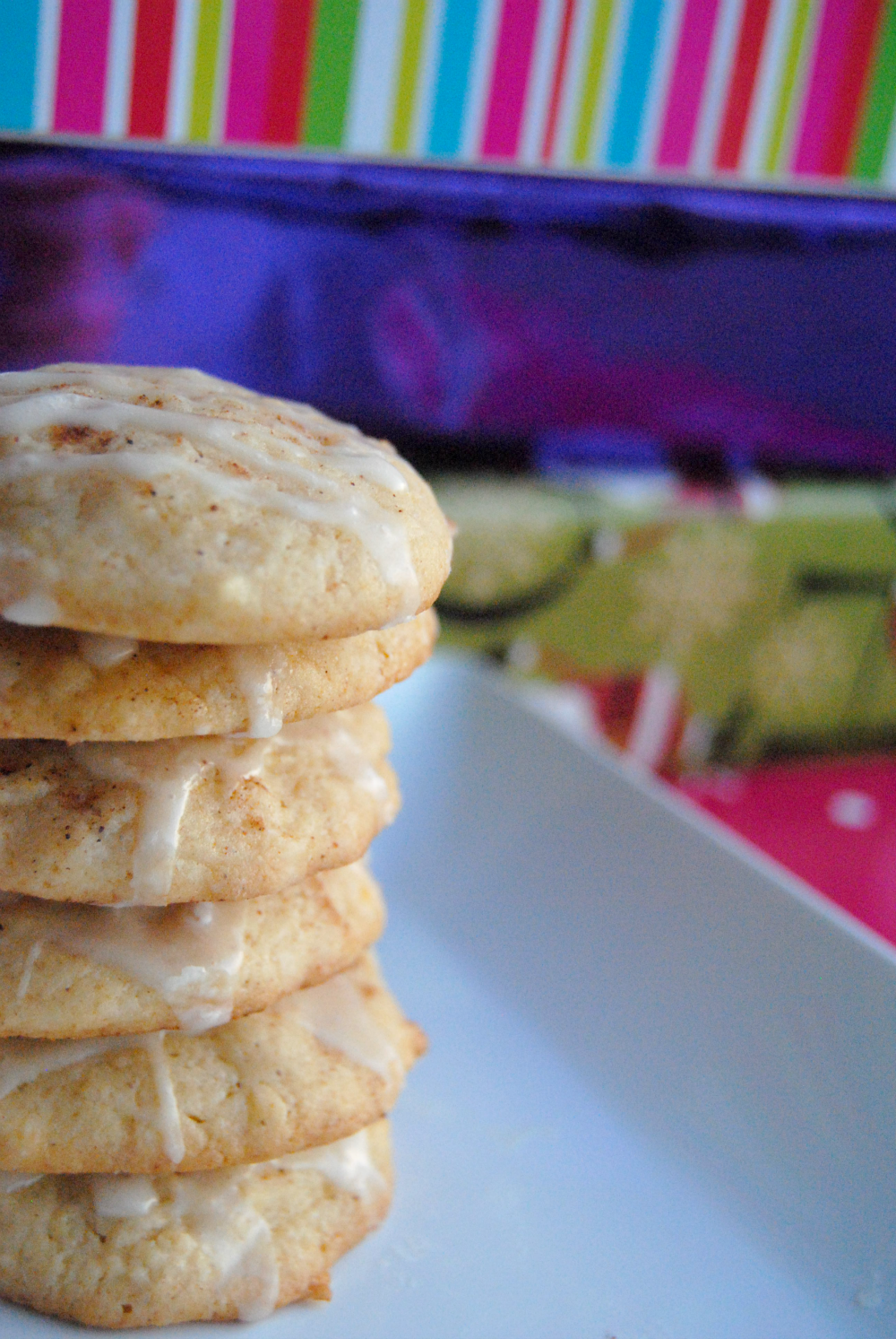 SteakNPotatoesKindaGurl Eggnog Cookies with Eggnog Glaze