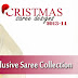 Christmas Saree | Saree's For Holiday Season | Red Exclusive Saree Designs For Christmas 2013-14