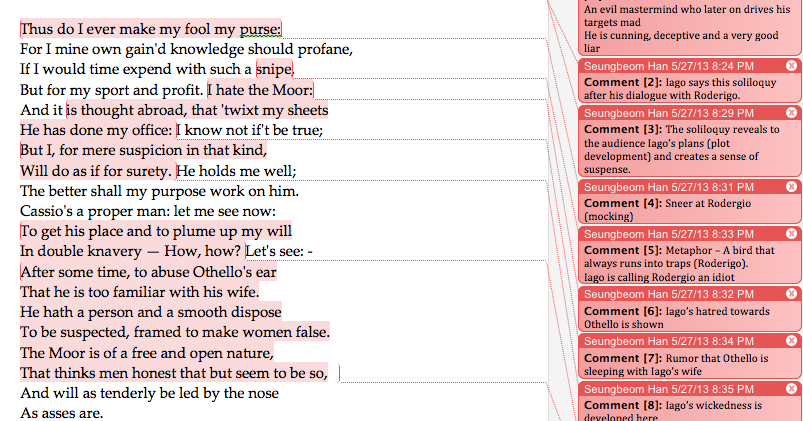 lago s soliloquy in othello The first soliloquy i will be using for my analysis appears in act 1 scene 3 of shakespeare's play othello and is a product of iago's thoughts this soliloquy is the first we encounter from iago in the play so i believe it is the first instance of dramatic significance we get to learn about as viewers. lago s soliloquy in othello The first soliloquy i will be using for my analysis appears in act 1 scene 3 of shakespeare's play othello and is a product of iago's thoughts this soliloquy is the first we encounter from iago in the play so i believe it is the first instance of dramatic significance we get to learn about as viewers.