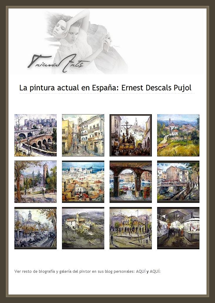 PINTURA ACTUAL-PINTURA-ESPAÑA-PINTOR-ERNEST DESCALS PINTURA ACTUAL-PINTURA-ESPAÑA-PINTOR-ERNEST DESCALS