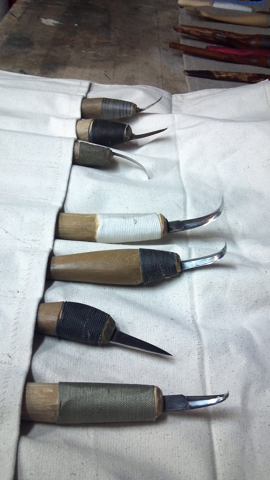 Alaska Wood Making NW Coast Style Crooked Knife