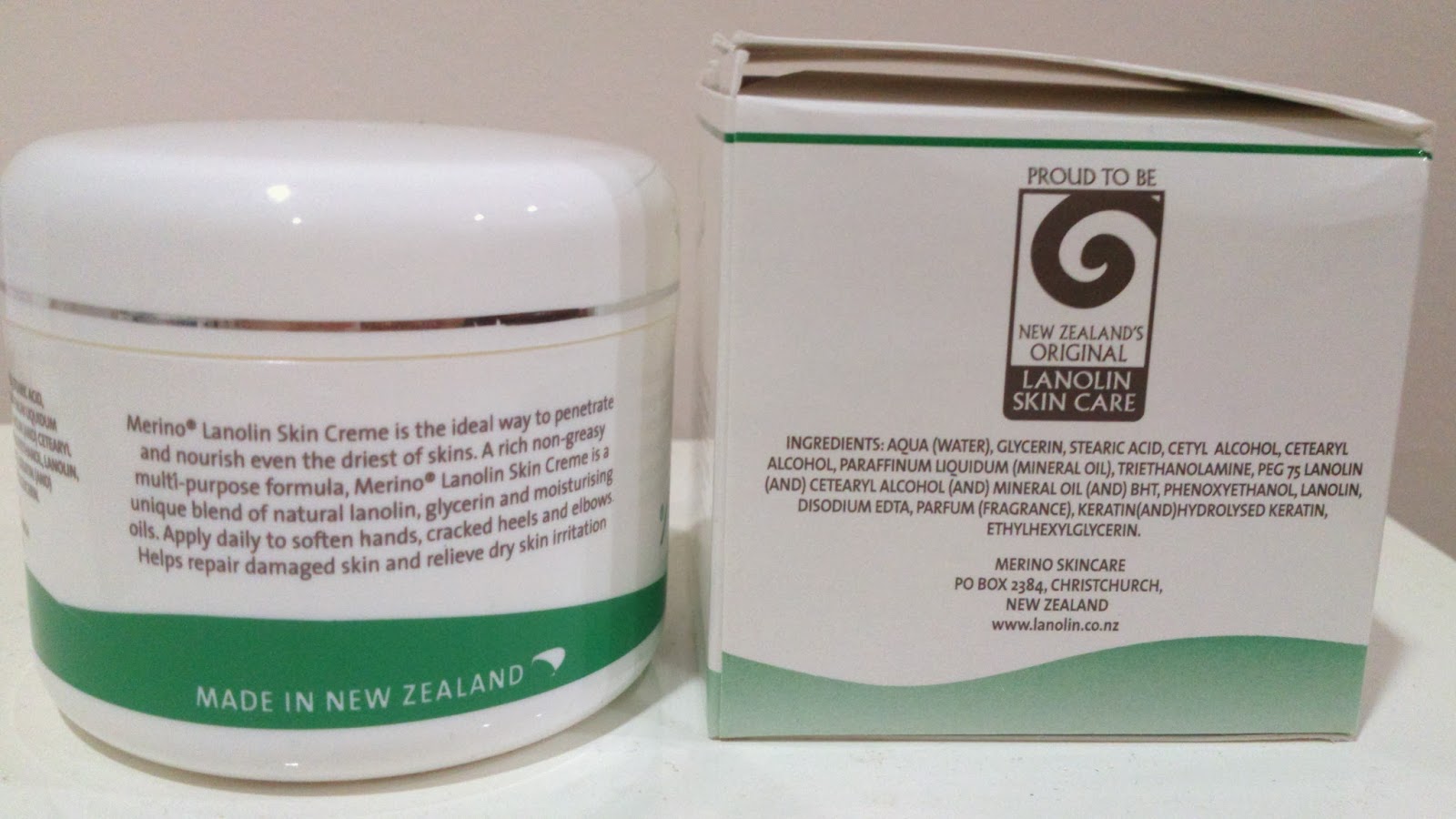 JL Journal Merino Lanolin Cream for dry eczema skin and pregnancy rashes
