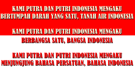 Isi Teks Sumpah Pemuda dan Sejarah Sumpah Pemuda - Guntur Sapta Blog