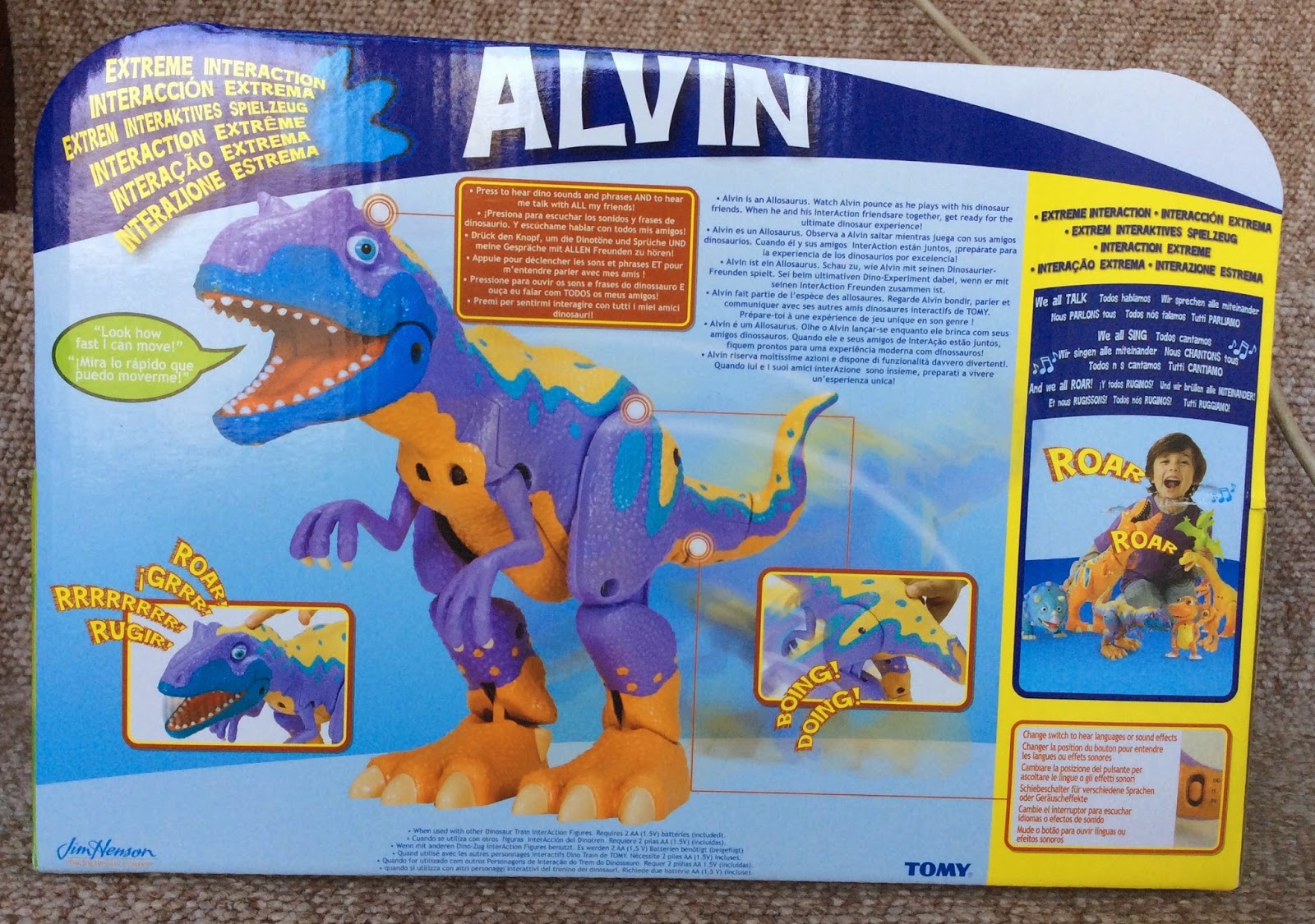Friendly Barghest Toy Reviews Dinosaur Train Extreme InterAction Alvin