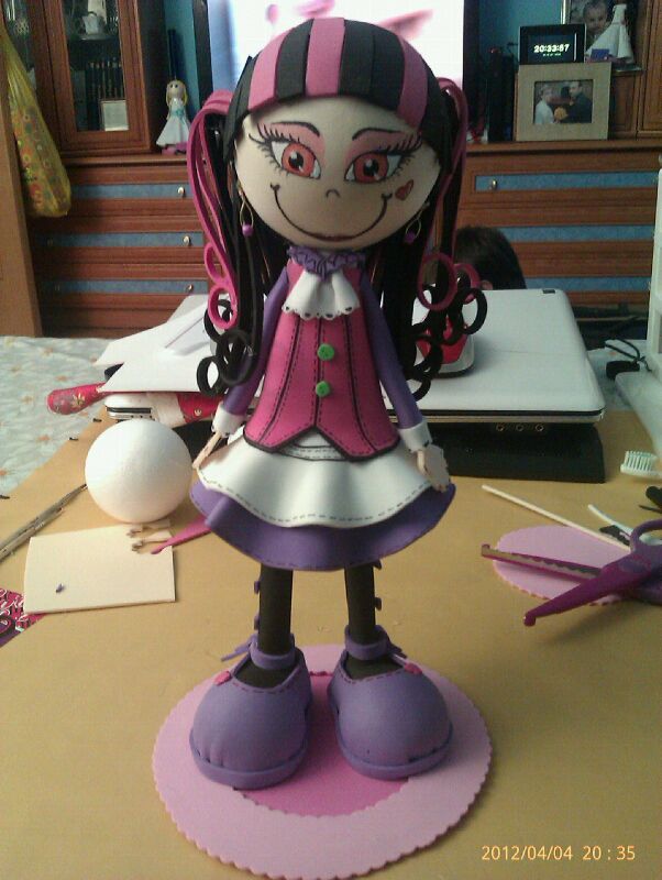 fofuchas de las monster high pues imaginaros las caras de vuestras