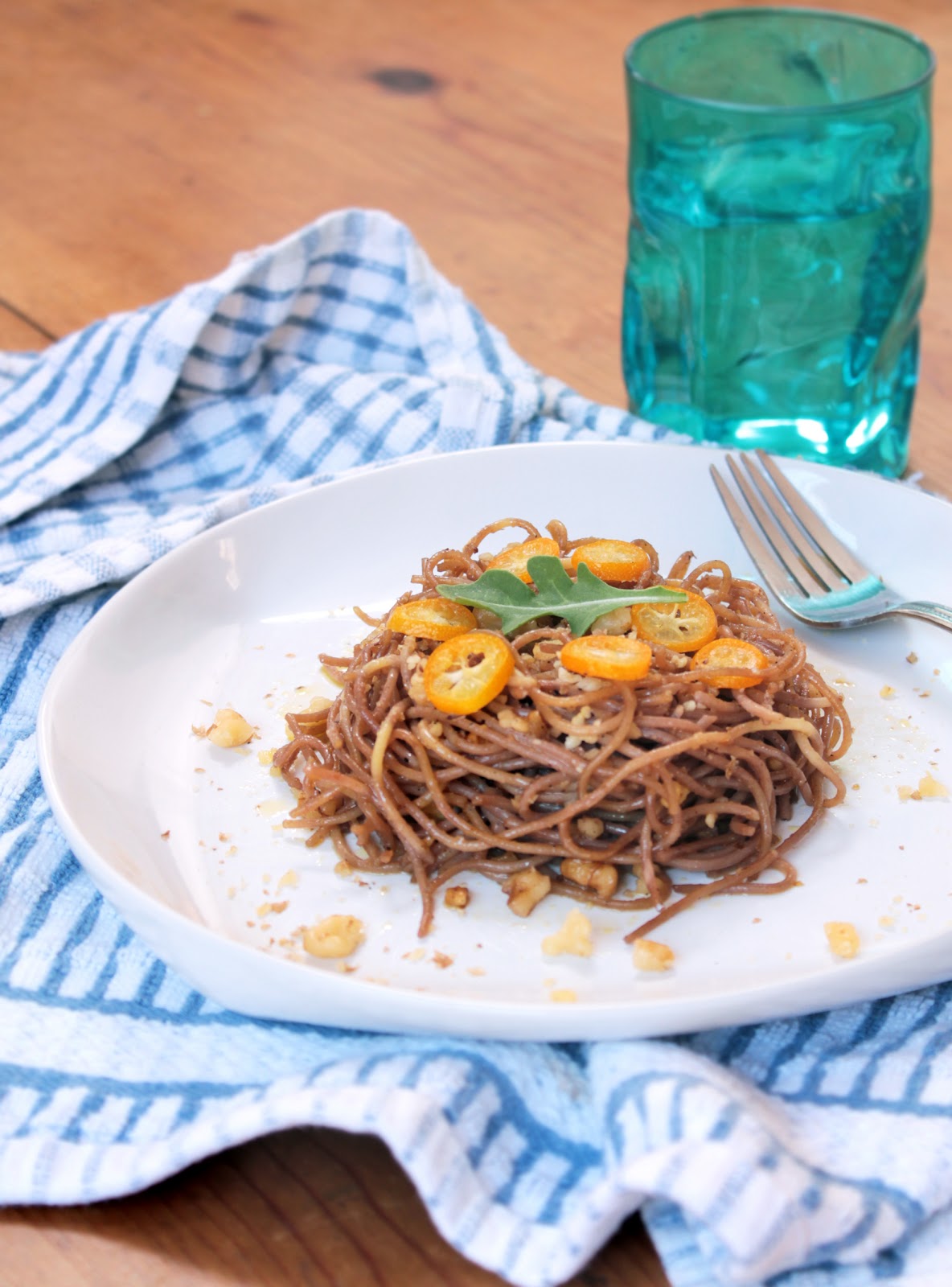 Food Nasty Kumquat Walnut Pasta