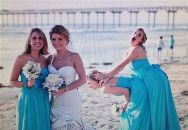 Fotos graciosas de bodas gente metida arruinadas