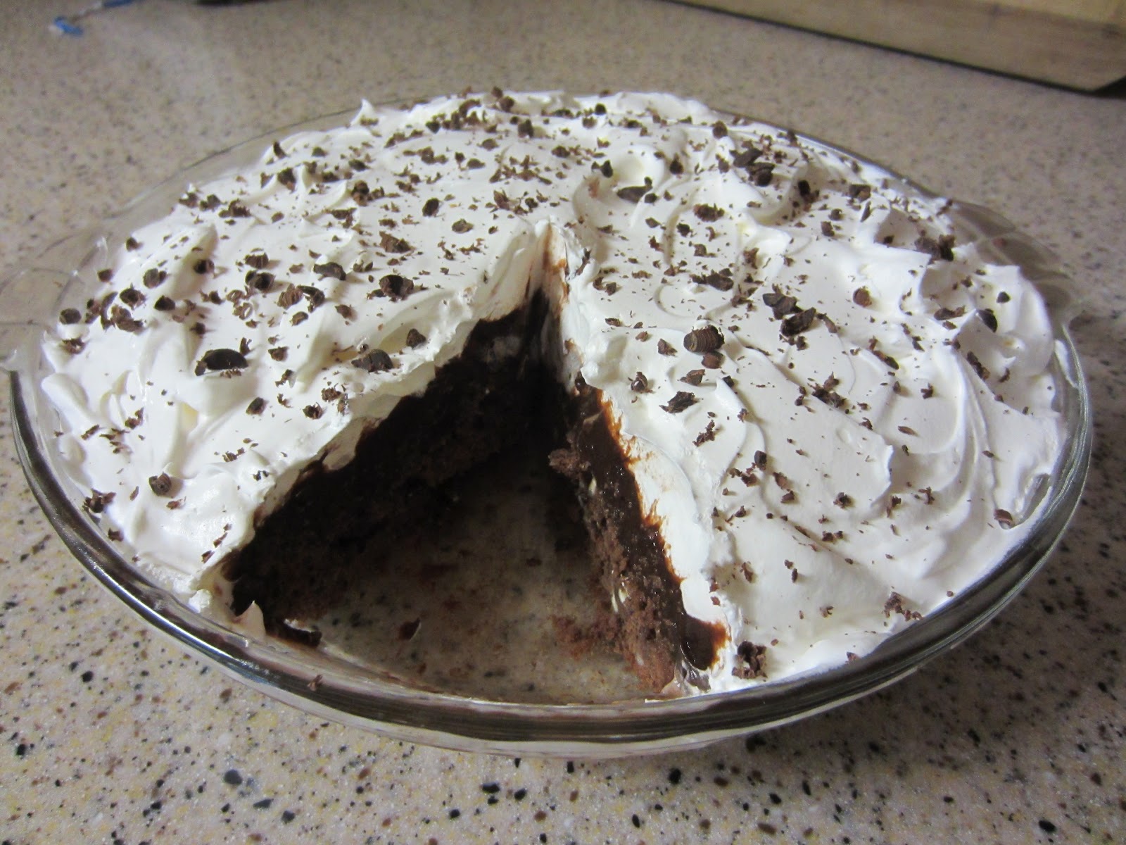 My Patchwork Quilt BROWNIE BOTTOM PUDDING PIE