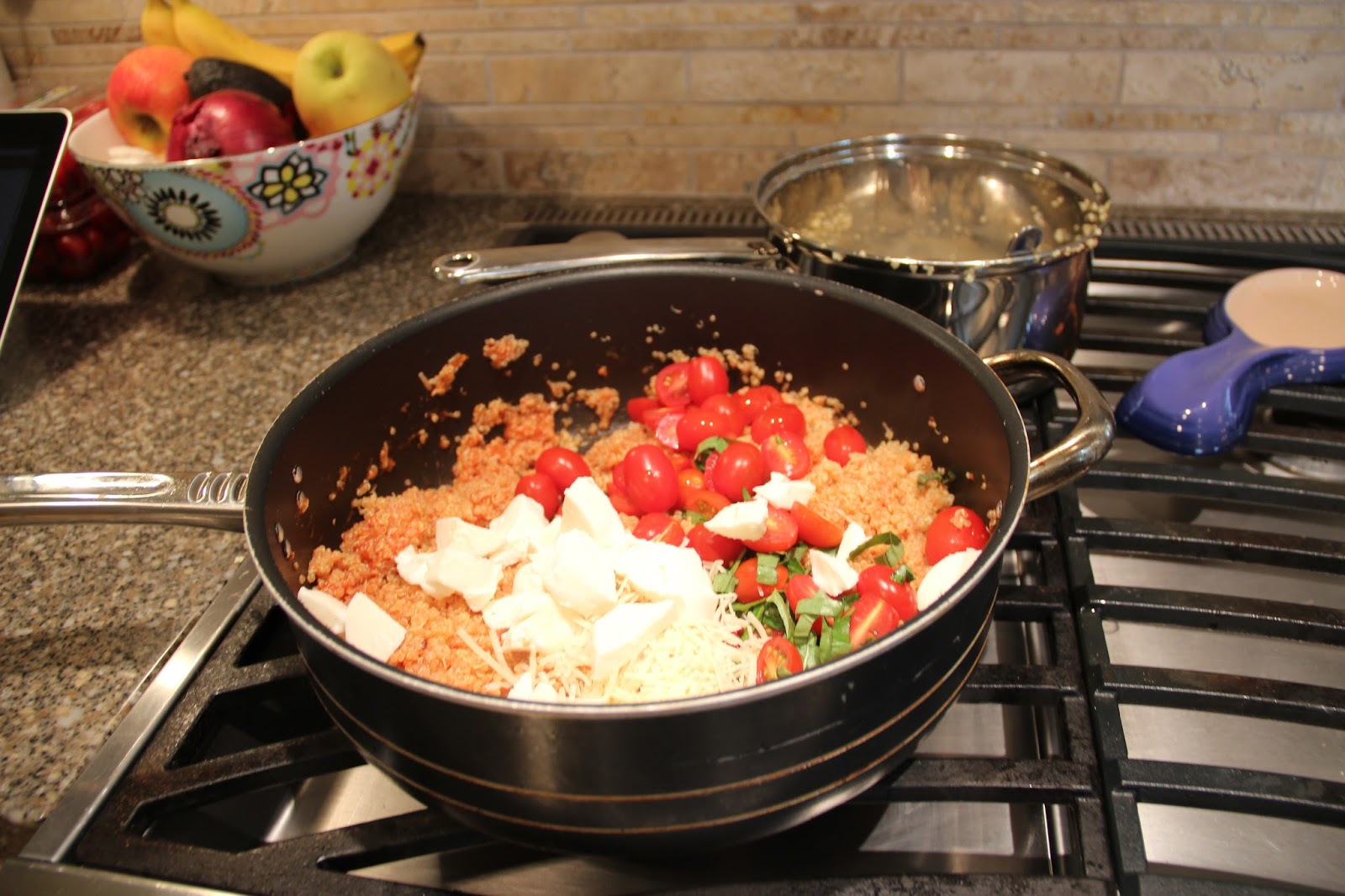 Pretty Little Paleo Simple and Delicious Tomato & Basil Quinoa Bake