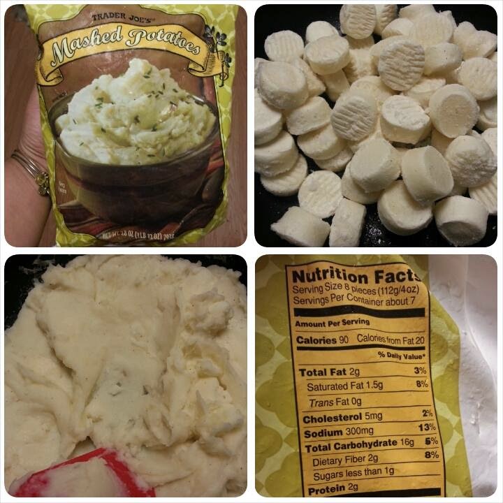 Shannon's Lightening the Load Trader Joe's Mashed Potatoes
