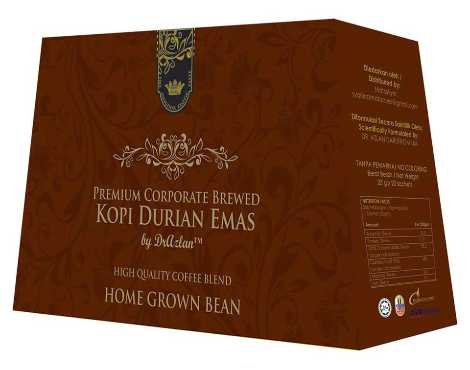 KOPI DURIAN EMAS-PERUT BUNCIT