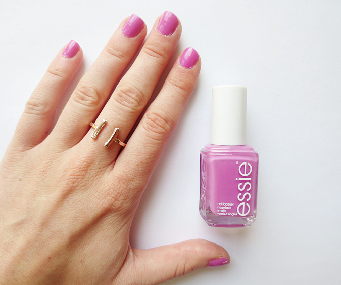 essie nail polish splash of grenadine pink
