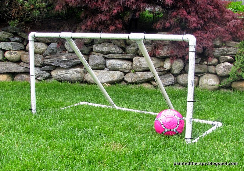 Painted Therapy DIY Soccer Goal