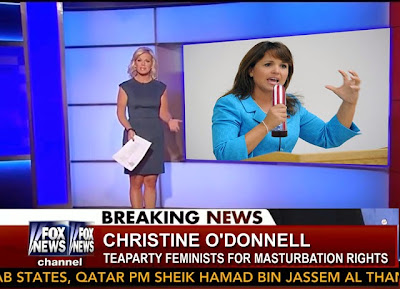 Christine O'Donnell hot masturbation fox news