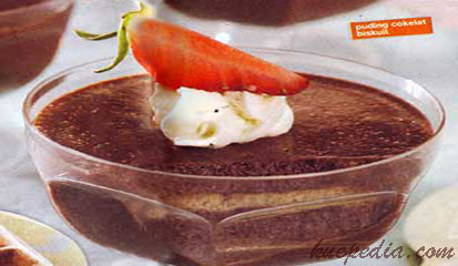 Resep Untuk Membuat Puding Coklat Biscuit Puding Coklat Biscuit