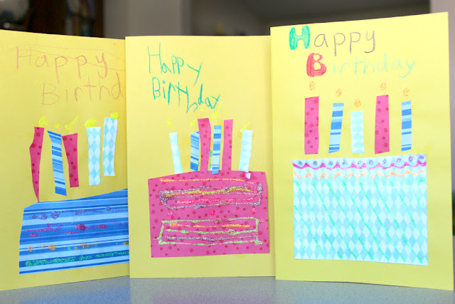 homemade birthday cards for kids