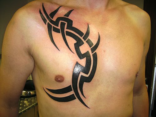 Men Chest Tattoo Pictures