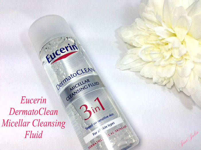 Eucerin DermatoCLEAN Micellar Cleansing Fluid! Review!