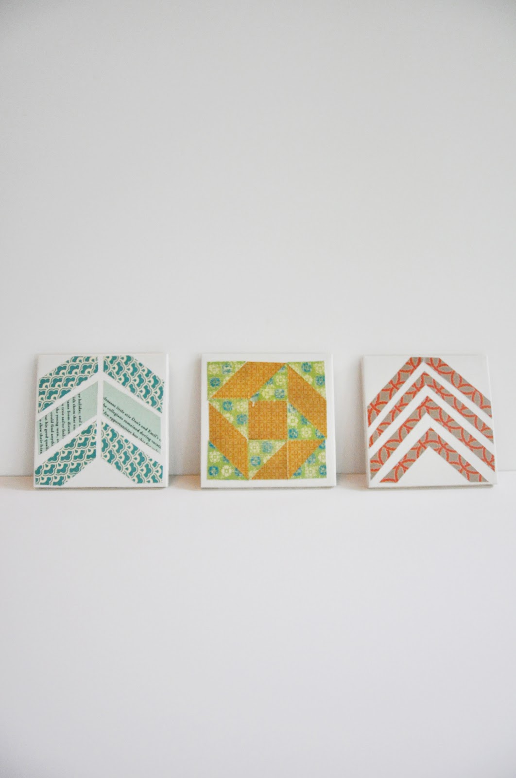 The Noble Wife: DIY Personalized Coaster Set