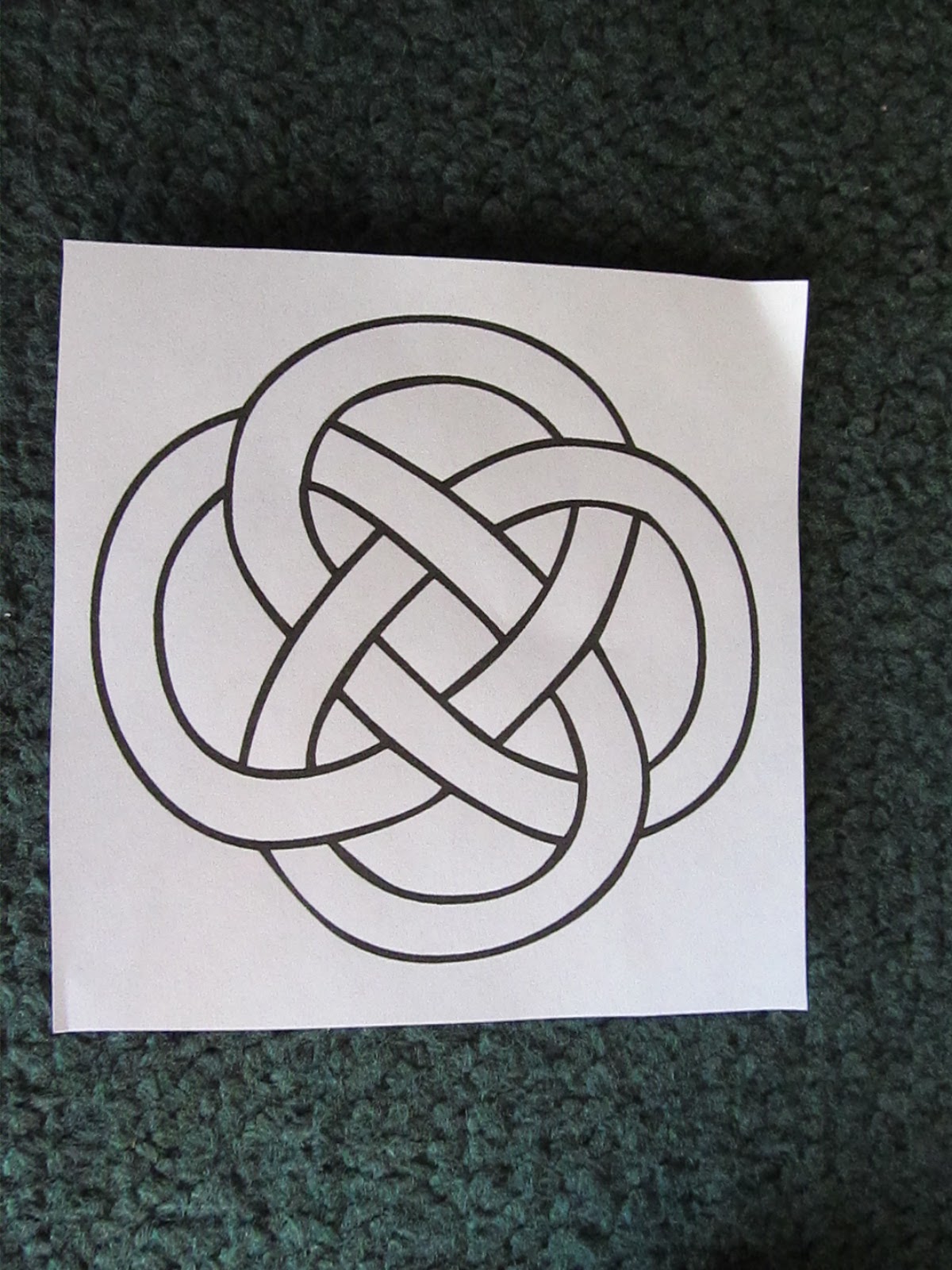 Celtic Knot Crochet Tips For Celtic Knot Scarf and Pin