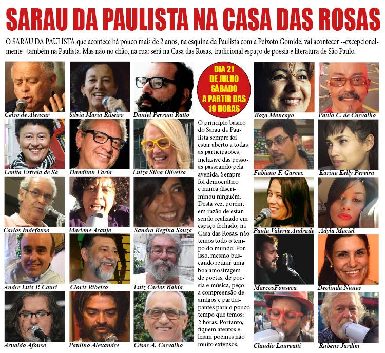 2 anos de Sarau da Paulista