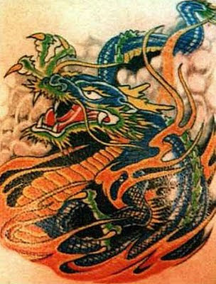 Design Tattoo Naga - Dragon Tattoos Design