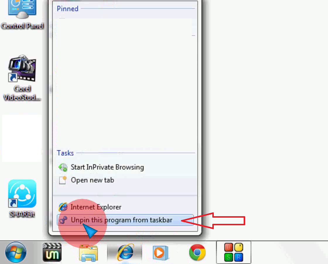 Learn New Things How to Move, Pin & Unpin Taskbar Icons in Windows 7