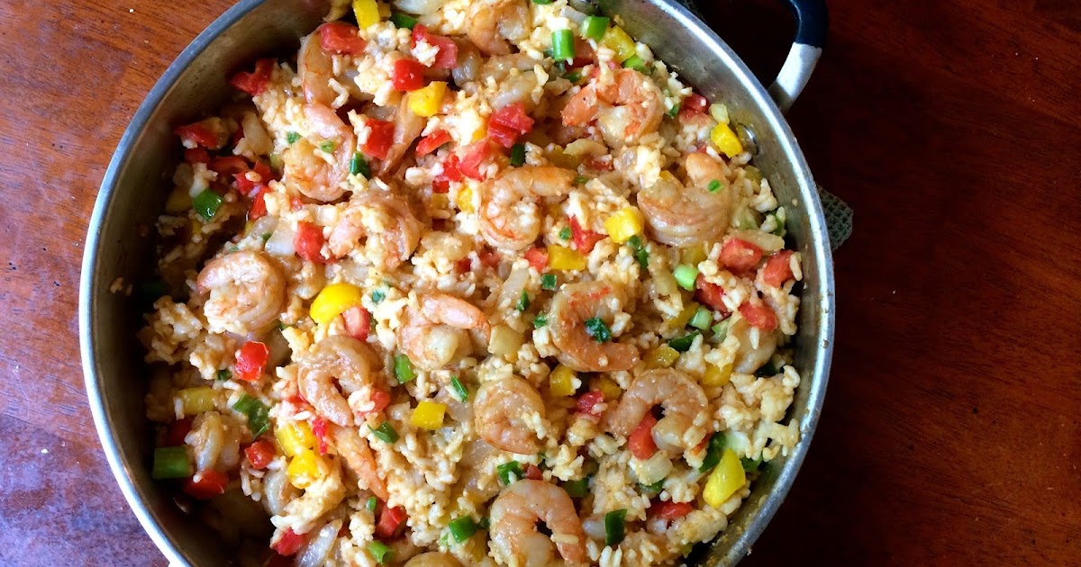 The Nerdy Chef Cajun Shrimp Skillet