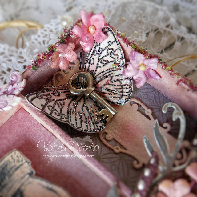 За чашкой чая ВидеоМК Шедоубокс для БумагаМарака / Mixed media