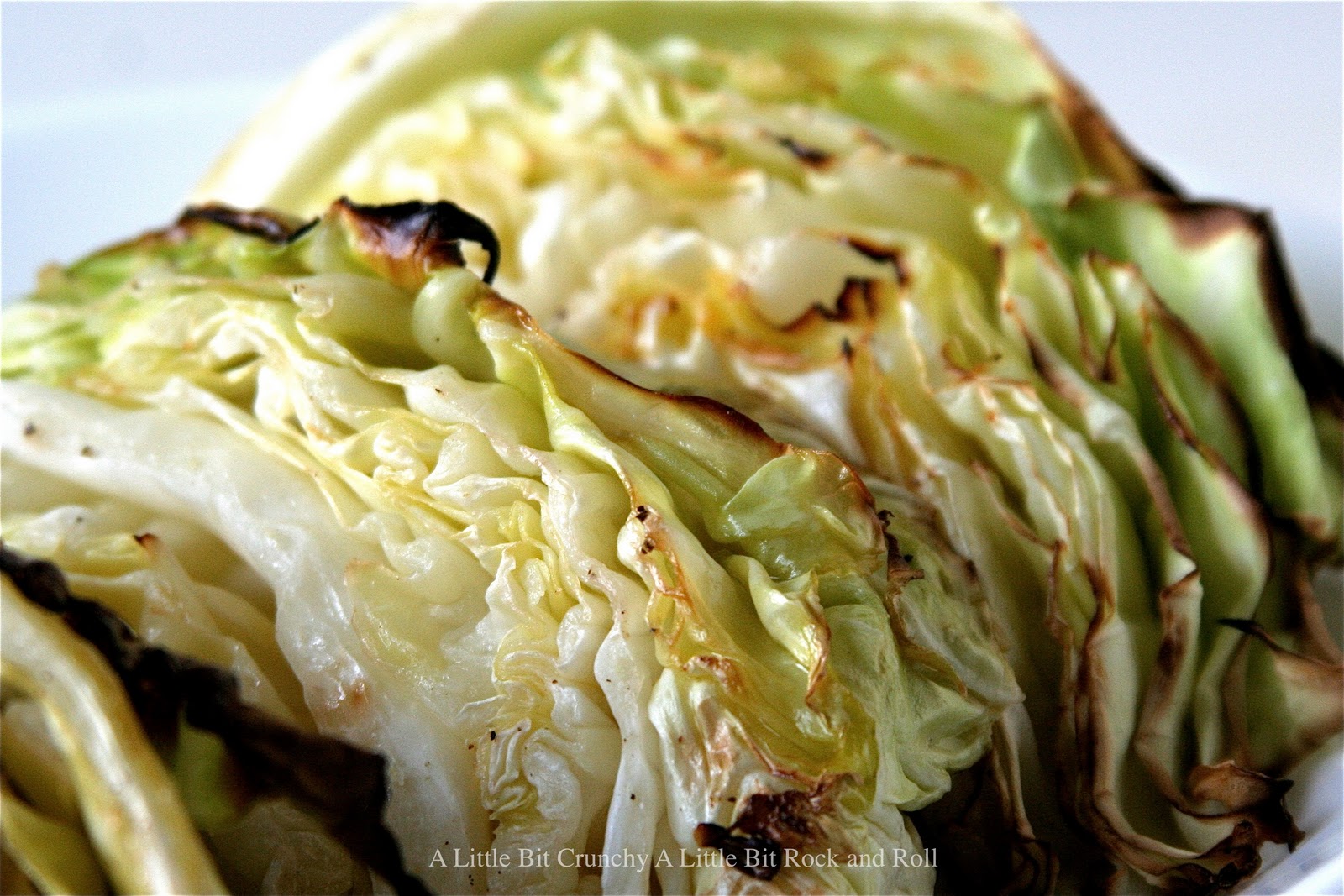 A Little Bit Crunchy A Little Bit Rock and Roll Oven Roasted Cabbage