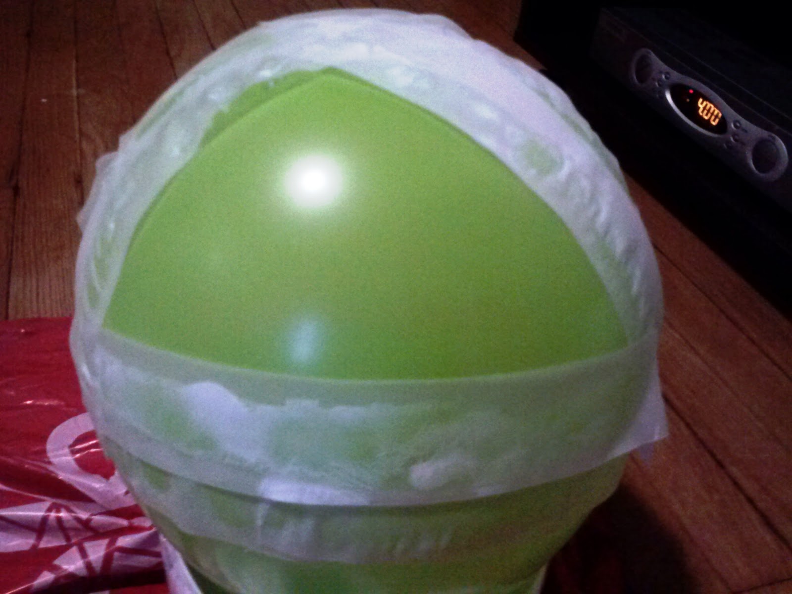 PinsterSisters Vellum Paper Mache Igloo