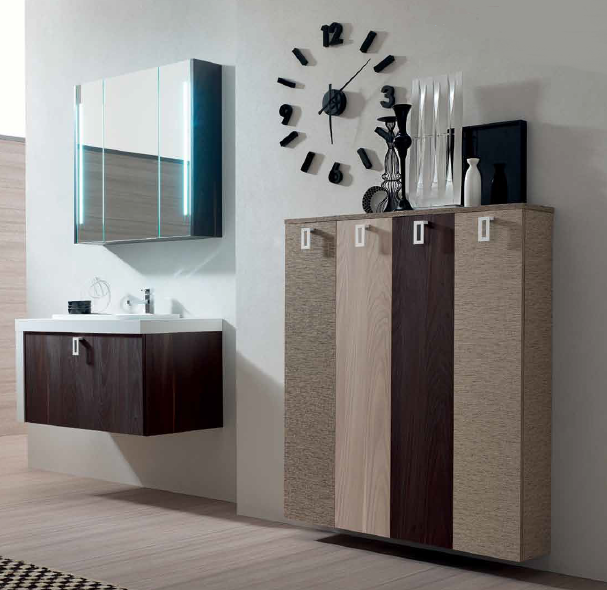 Riflessioni di una lady semiseria: ...e se il bagno avesse una ... Specchio bagno con luce led integrata