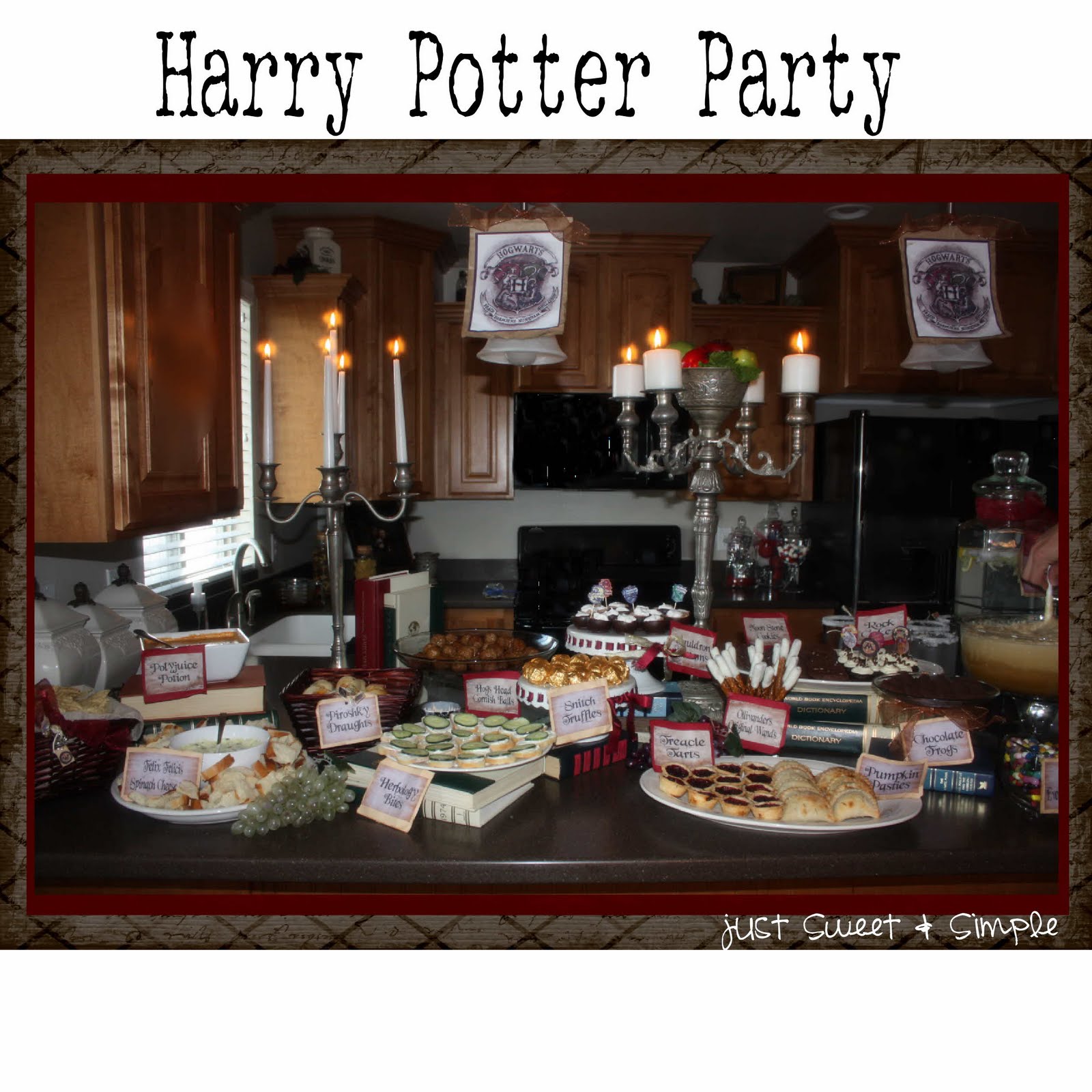 Sweet Table Harry Potter