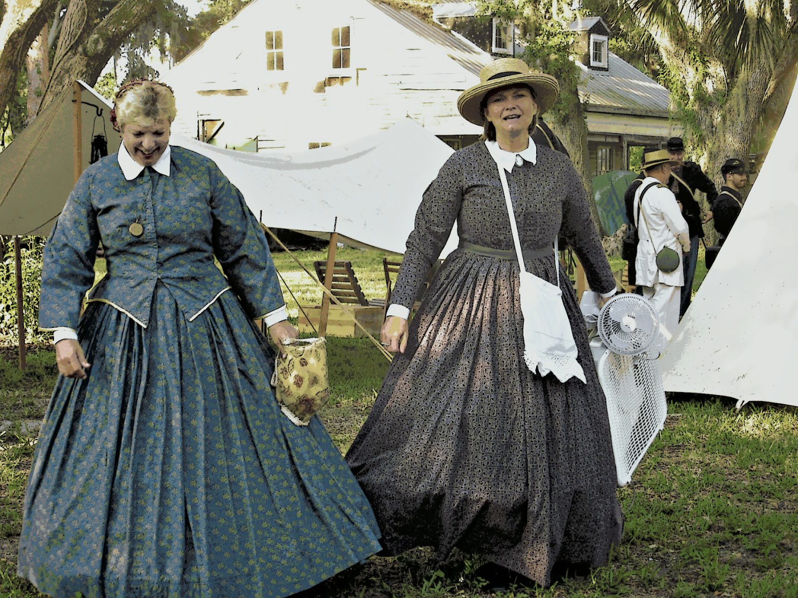 Mad Snapper Civil War Reenactment The Women