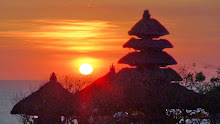 Coucher de soleil à Tanah Lot