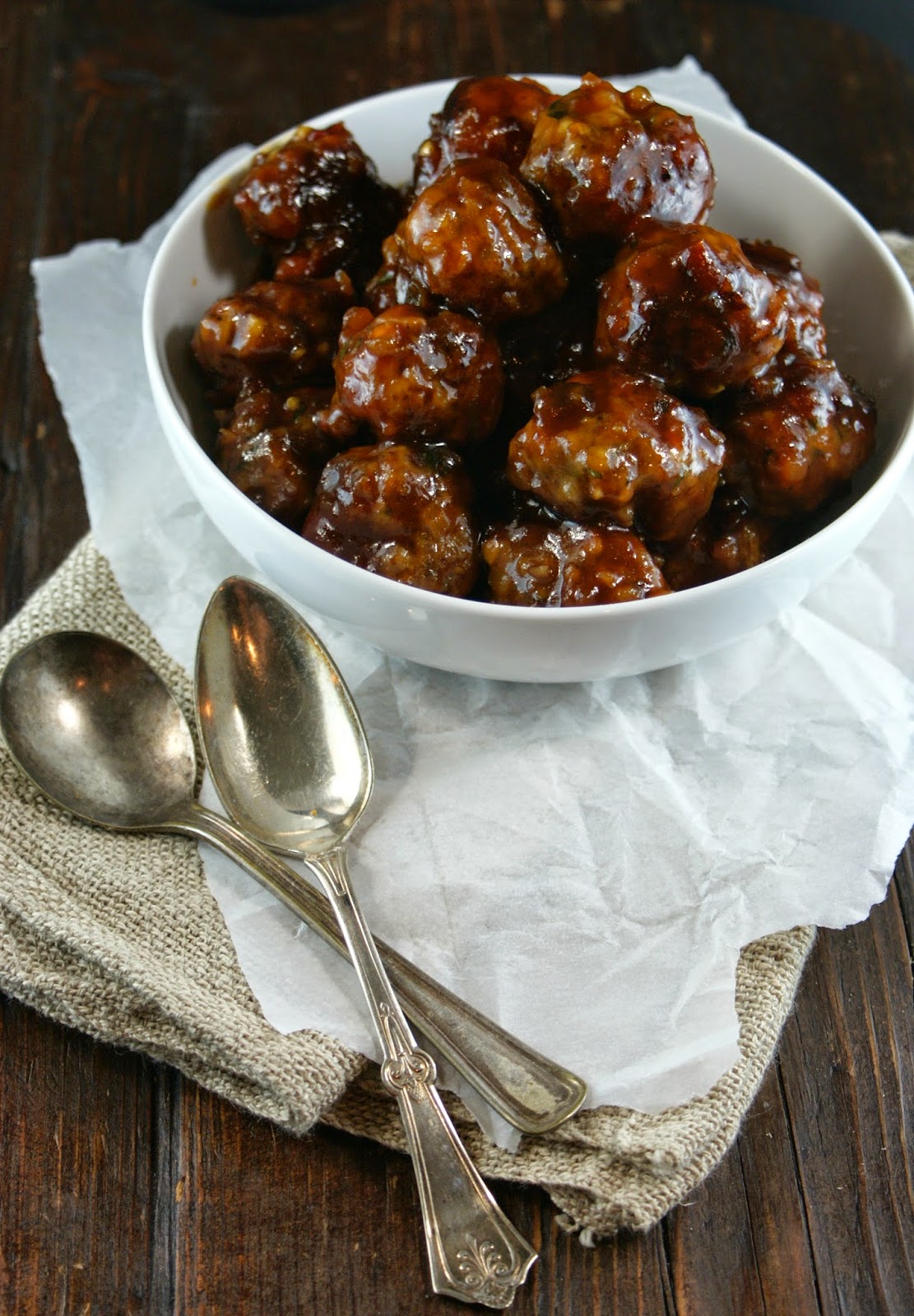 Authentic Suburban Gourmet Bourbon Apricot Meatballs Friday Night Bites